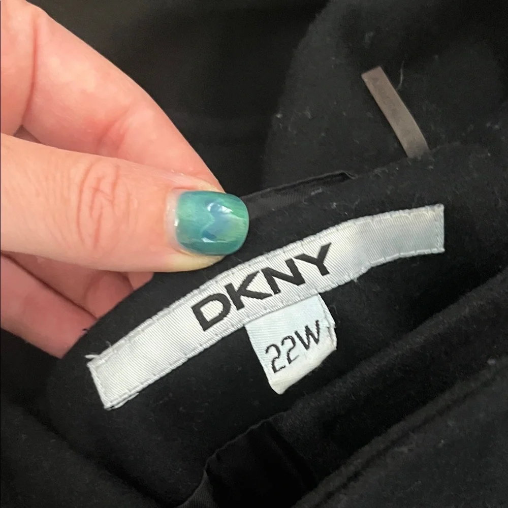 DNKY Elegant  Black Women's Coat - Picture 2 of 3